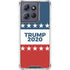 Trump 2020 Red White and Blue Moto G Power 5G (2025) Clear Case