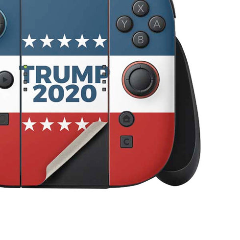 Trump 2020 Red White and Blue Nintendo Switch 2 (2025) Joy-Con Controller Skin