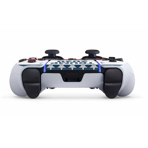 Trump 2020 Red White and Blue PS5 DualSense Edge Pro Controller Skin