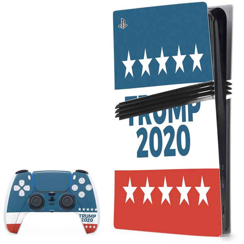 Trump 2020 Red White and Blue PlayStation PS5 Skins