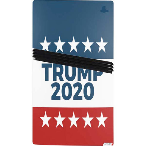 Trump 2020 Red White and Blue PS5 Pro Bundle Skin