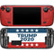Trump 2020 Red White and Blue Steam Deck Handheld Gaming Computer OLED Skin
