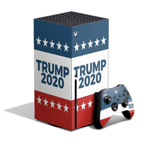 Trump 2020 Red White and Blue Xbox Series X Skins