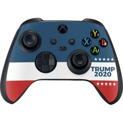Trump 2020 Red White and Blue Xbox Series X Bundle Skin