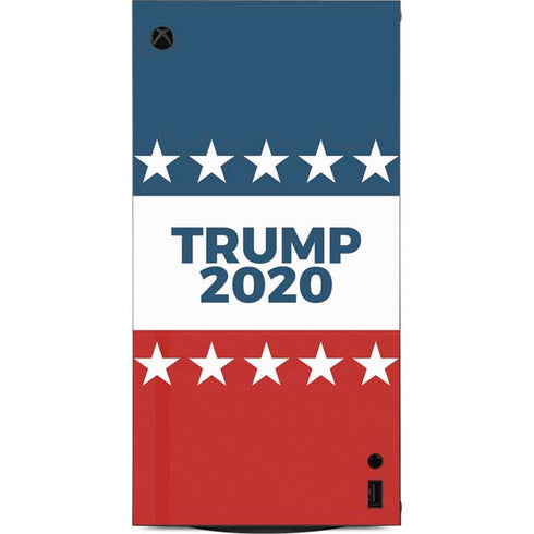 Trump 2020 Red White and Blue XBox Series X Digital Edition Console Skin