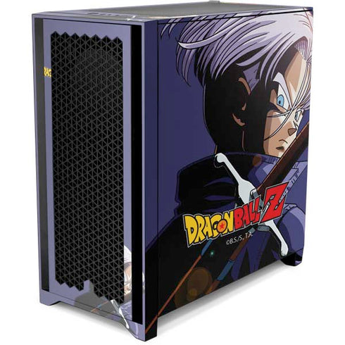 Dragon Ball Z Trunks Portrait Corsair 4000D Tempered Glass Mid-Tower ATX Case Skin
