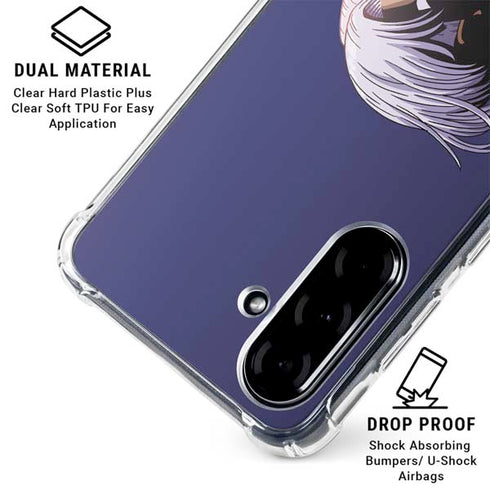Dragon Ball Z Trunks Portrait Galaxy A36 5G Clear Case