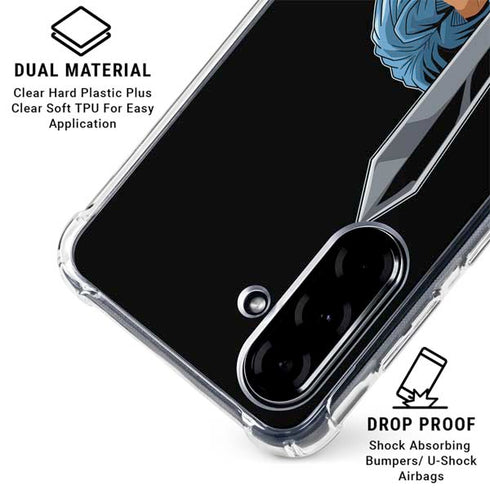 Dragon Ball Super Trunks Portrait Galaxy A36 5G Clear Case