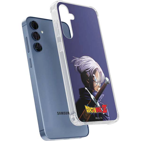 Dragon Ball Z Trunks Portrait Galaxy A55 5G Clear Case