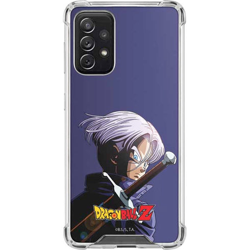 Dragon Ball Z Trunks Portrait Galaxy A72 5G Clear Case