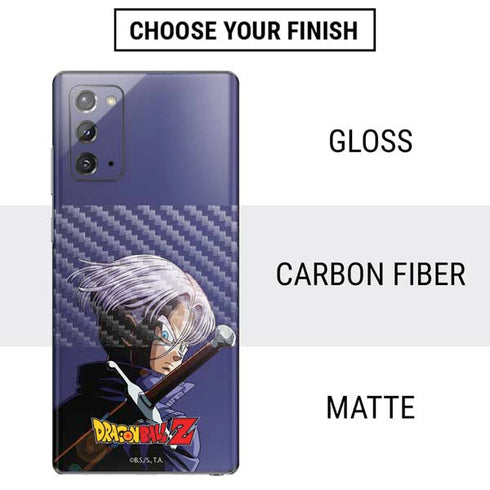 Dragon Ball Z Trunks Portrait Galaxy Note20 5G Skin