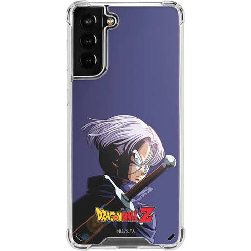 Dragon Ball Z Trunks Portrait Galaxy S21 Plus 5G Clear Case