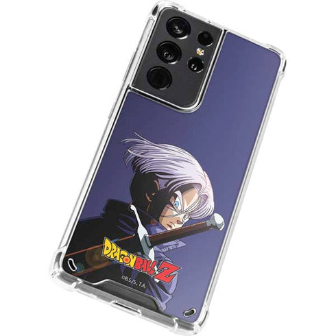 Dragon Ball Z Trunks Portrait Galaxy S21 Ultra 5G Clear Case