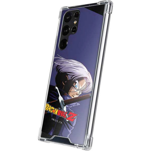 Dragon Ball Z Trunks Portrait Galaxy S22 Ultra Clear Case
