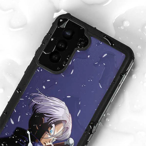 Dragon Ball Z Trunks Portrait Galaxy S24 Plus Waterproof Case