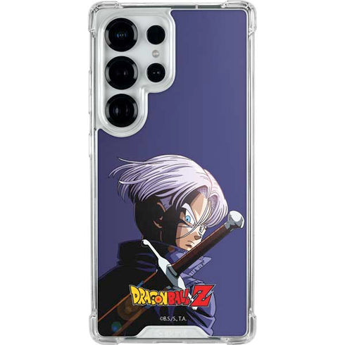 Dragon Ball Z Trunks Portrait Galaxy S25 Ultra Clear Case
