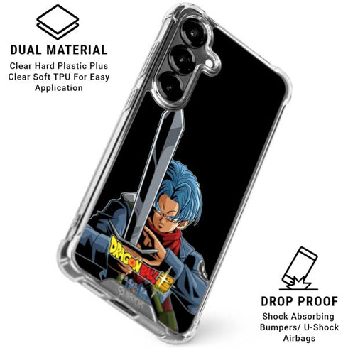Dragon Ball Super Trunks Portrait Galaxy S26 Clear Case