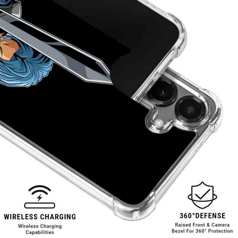 Dragon Ball Super Trunks Portrait Galaxy S26 Plus Clear Case