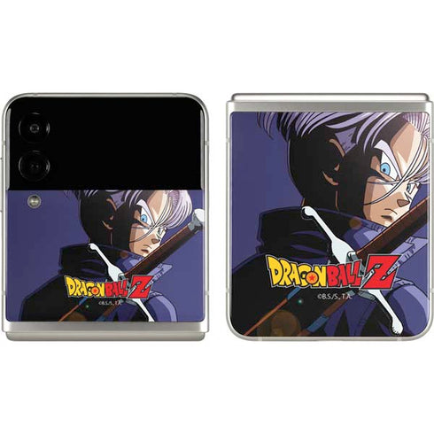 Dragon Ball Z Trunks Portrait Galaxy Z Flip3 5G Skin