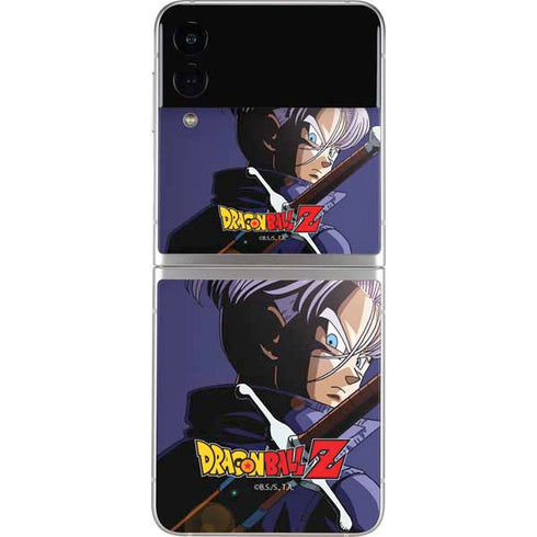 Dragon Ball Z Trunks Portrait Galaxy Z Flip3 5G Skin
