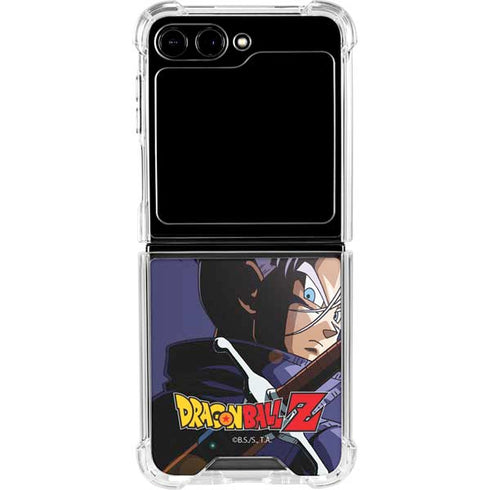 Dragon Ball Z Trunks Portrait Galaxy Z Flip5 5G Clear Case