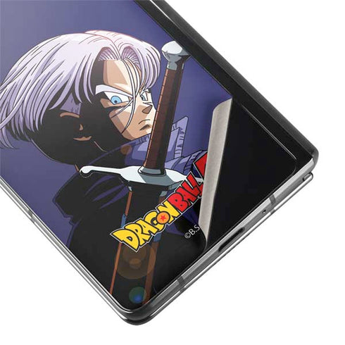 Dragon Ball Z Trunks Portrait Galaxy Z Fold2 5G Skin