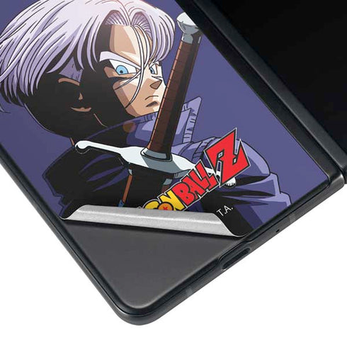 Dragon Ball Z Trunks Portrait Galaxy Z Fold3 5G Skin