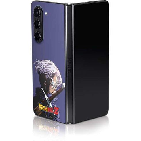 Dragon Ball Z Trunks Portrait Galaxy Z Fold5 5G Skin