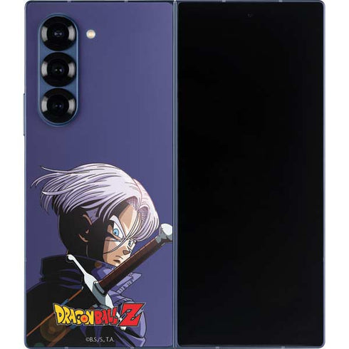 Dragon Ball Z Trunks Portrait Galaxy Z Fold6 Skin