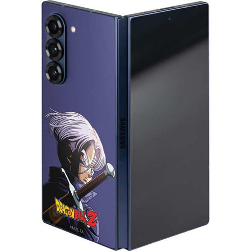Dragon Ball Z Trunks Portrait Galaxy Z Fold6 Skin