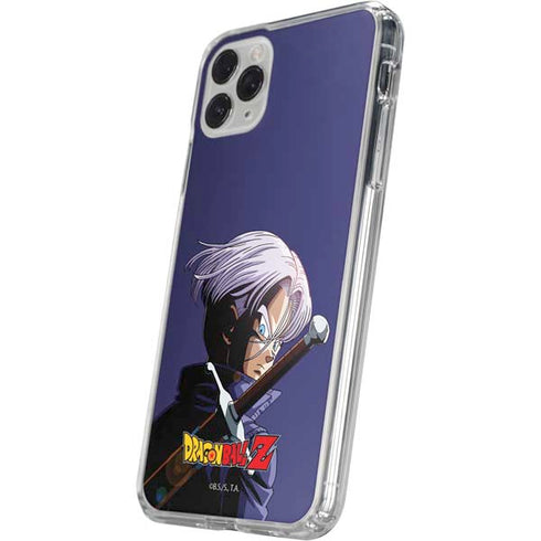 Dragon Ball Z Trunks Portrait iPhone 11 Pro Clear Case