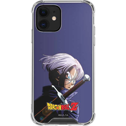 Dragon Ball Z Trunks Portrait iPhone 12 Clear Case