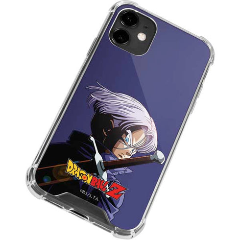 Dragon Ball Z Trunks Portrait iPhone 12 Clear Case