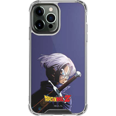 Dragon Ball Z Trunks Portrait iPhone 13 Pro Max Clear Case