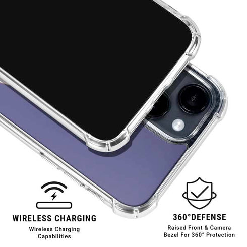 Dragon Ball Z Trunks Portrait iPhone 14 Plus Clear Case