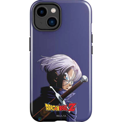 Dragon Ball Z Trunks Portrait iPhone 14 Plus Impact Case