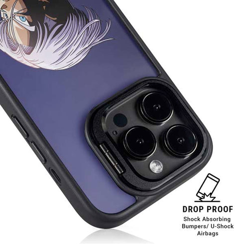 Dragon Ball Z Trunks Portrait iPhone 14 Pro Max Kickstand Case