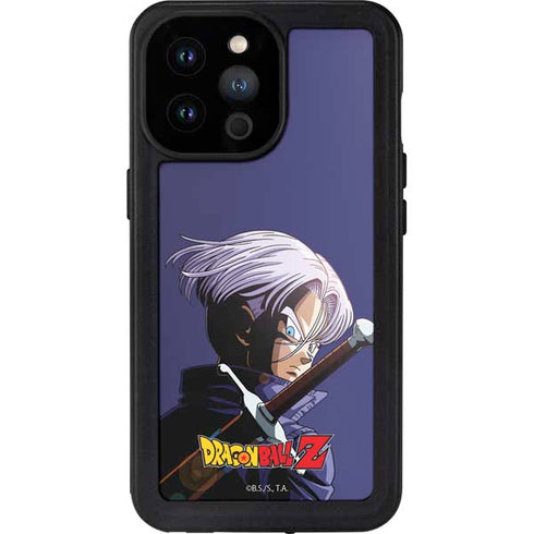 Dragon Ball Z Trunks Portrait iPhone 14 Pro Max Waterproof Case