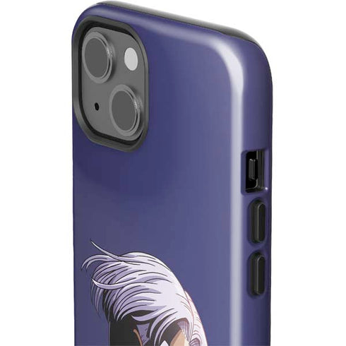 Dragon Ball Z Trunks Portrait iPhone 15 Plus Impact Case