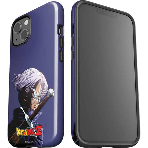 Dragon Ball Z Trunks Portrait iPhone 15 Plus Impact Case