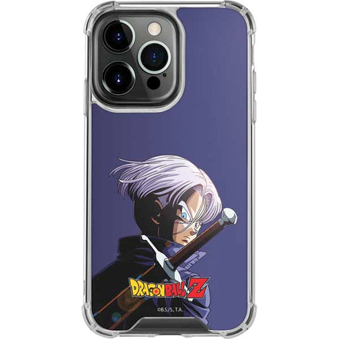 Dragon Ball Z Trunks Portrait iPhone 15 Pro Max Clear Case
