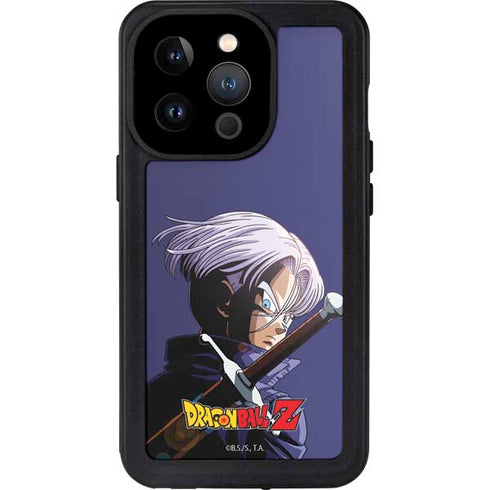 Dragon Ball Z Trunks Portrait iPhone 15 Pro Waterproof Case