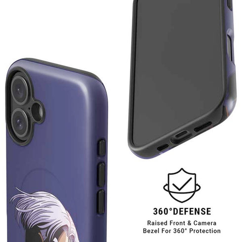Dragon Ball Z Trunks Portrait iPhone 16 Magsafe Impact Case