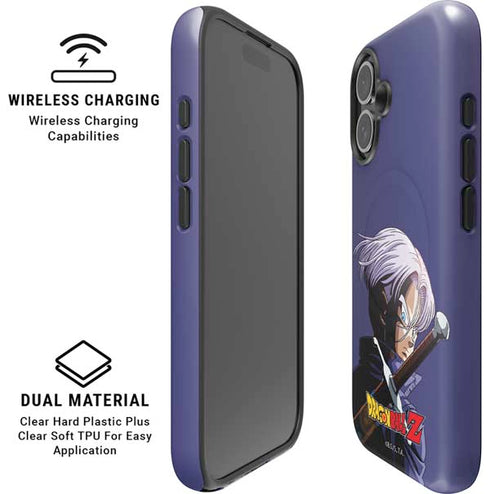 Dragon Ball Z Trunks Portrait iPhone 16 Magsafe Impact Case
