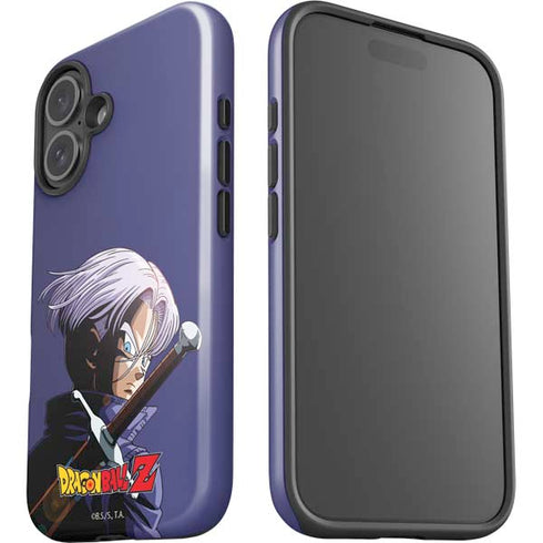 Dragon Ball Z Trunks Portrait iPhone 16 Plus Impact Case
