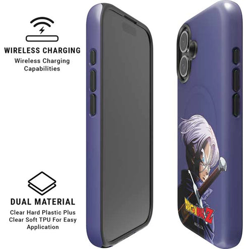 Dragon Ball Z Trunks Portrait iPhone 16 Plus Magsafe Impact Case