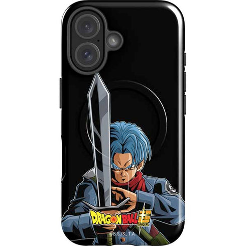 Dragon Ball Super Trunks Portrait iPhone 16 Plus Magsafe Impact Case