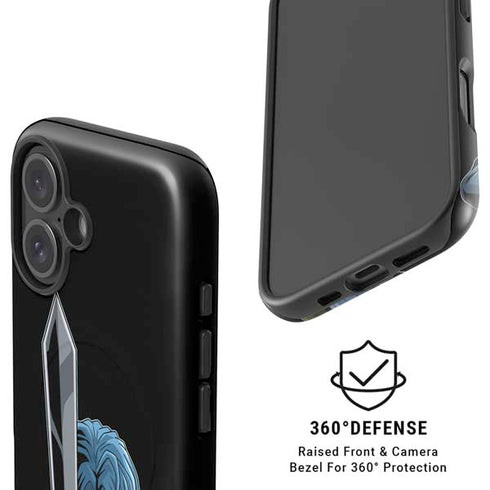 Dragon Ball Super Trunks Portrait iPhone 16 Plus Magsafe Impact Case