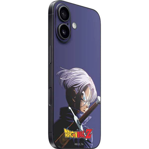 Dragon Ball Z Trunks Portrait iPhone 16 Plus Skin