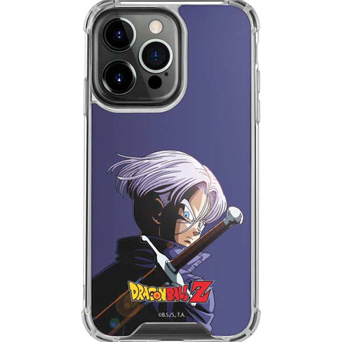 Dragon Ball Z Trunks Portrait iPhone 16 Pro Max Clear Case